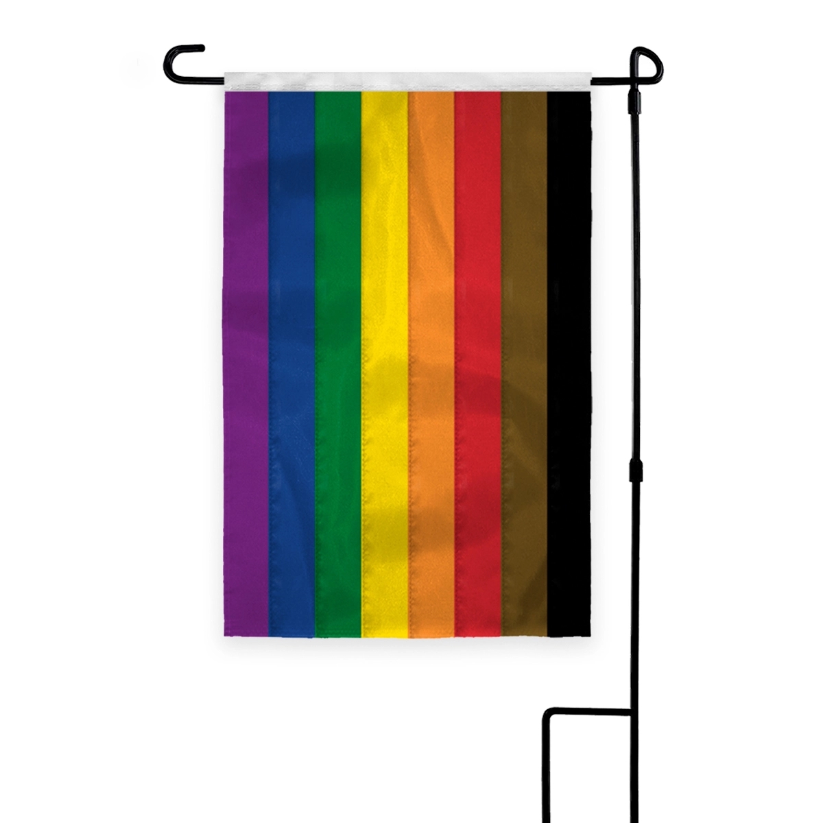 12"x 18" 1ply Nylon People of Color Pride Deluxe Garden Flag 2