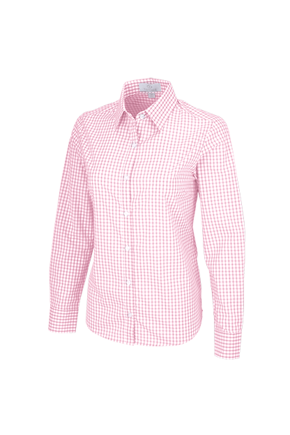 Women’s Easy-Care Gingham Check Shirt 22
