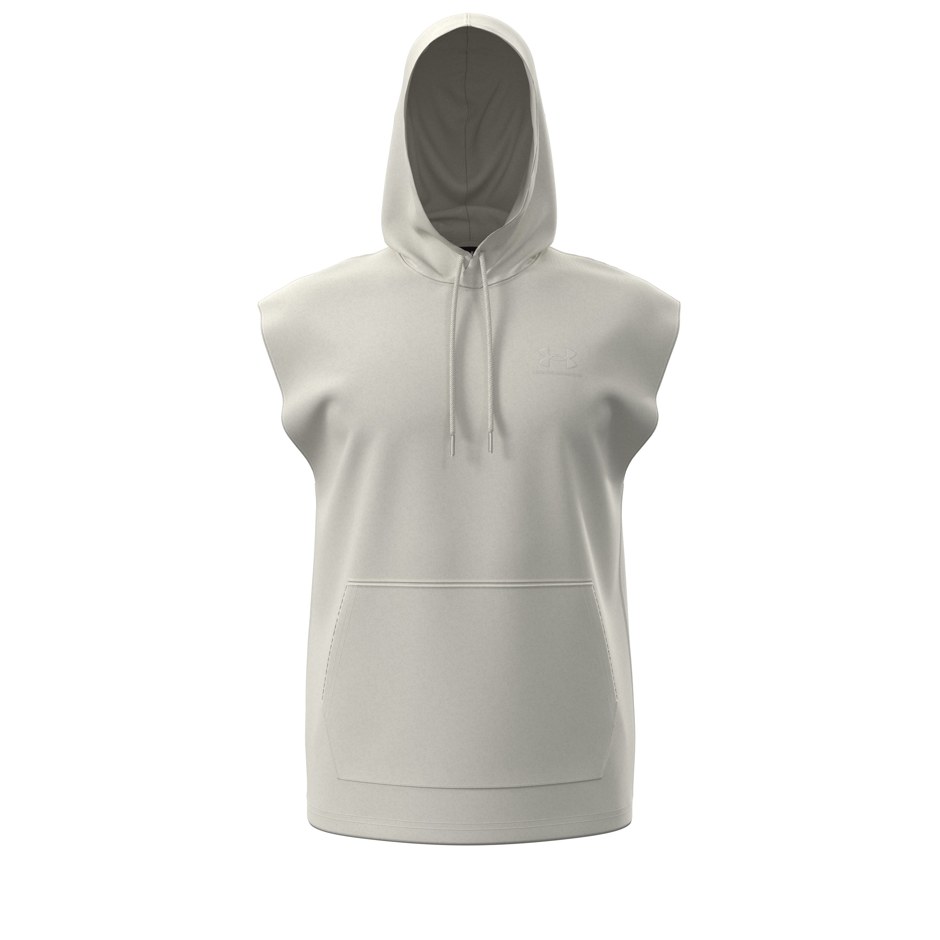 UA Icon Fleece Men's Sleeveless Hoodie, custom hoodie or sweatshirt with logo imprint 2