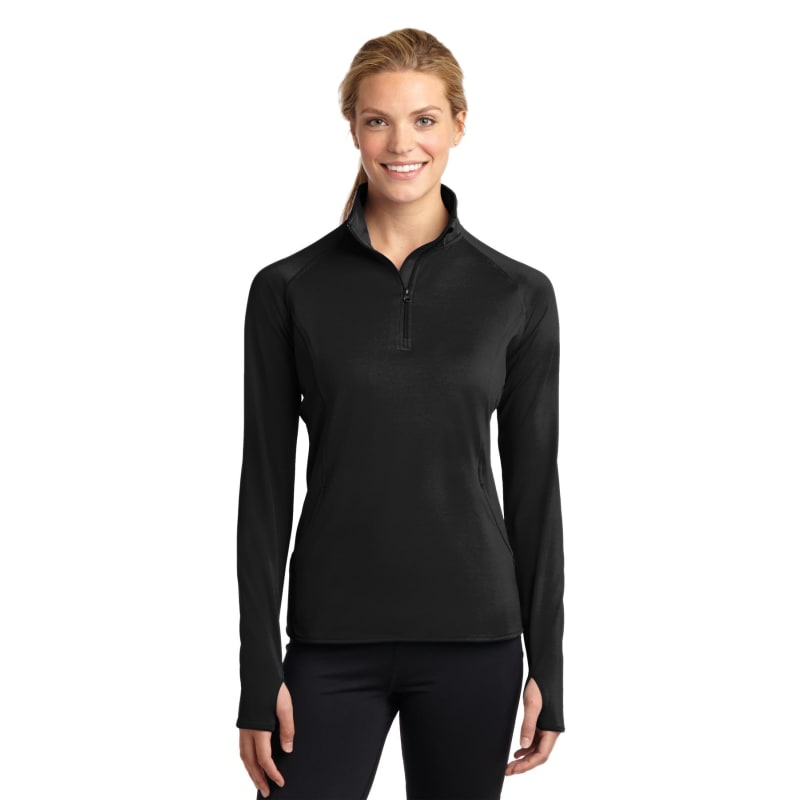Sport-Tek Women's Sport-Wick Stretch 1/4-Zip Pullover. 78