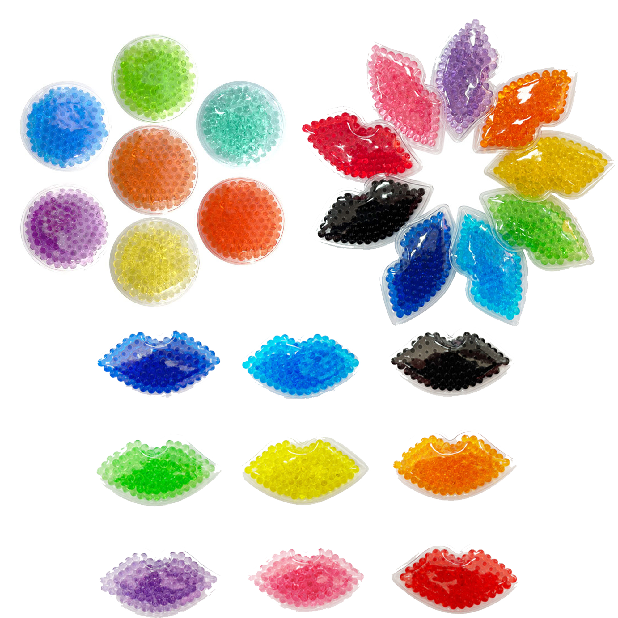 Reusable PVC Hot Cold Gel Bead Ice Therapy Pack 2