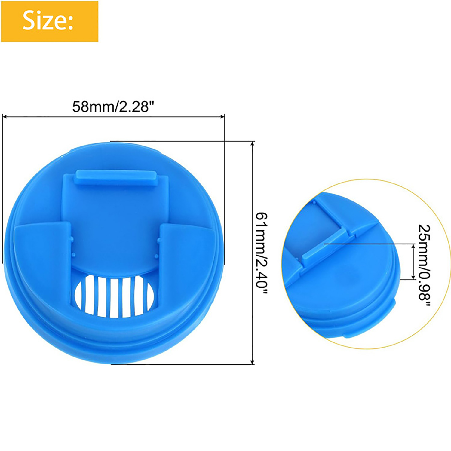 Reusable Soda Beverage Can Lid w/ Leakproof Seal 7