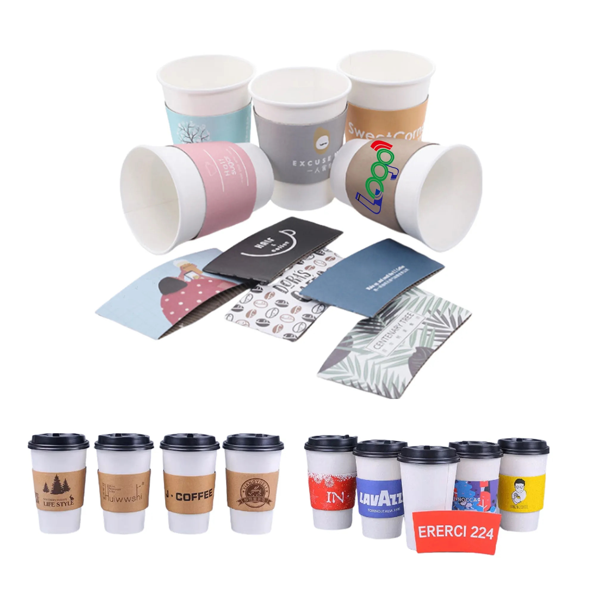 Kraft Paper Hot Cup Sleeve 1