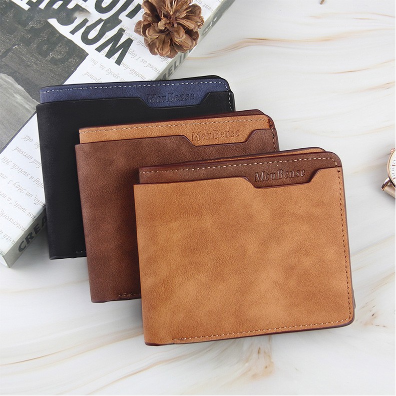 Leather Mens Bifold Wallets 1
