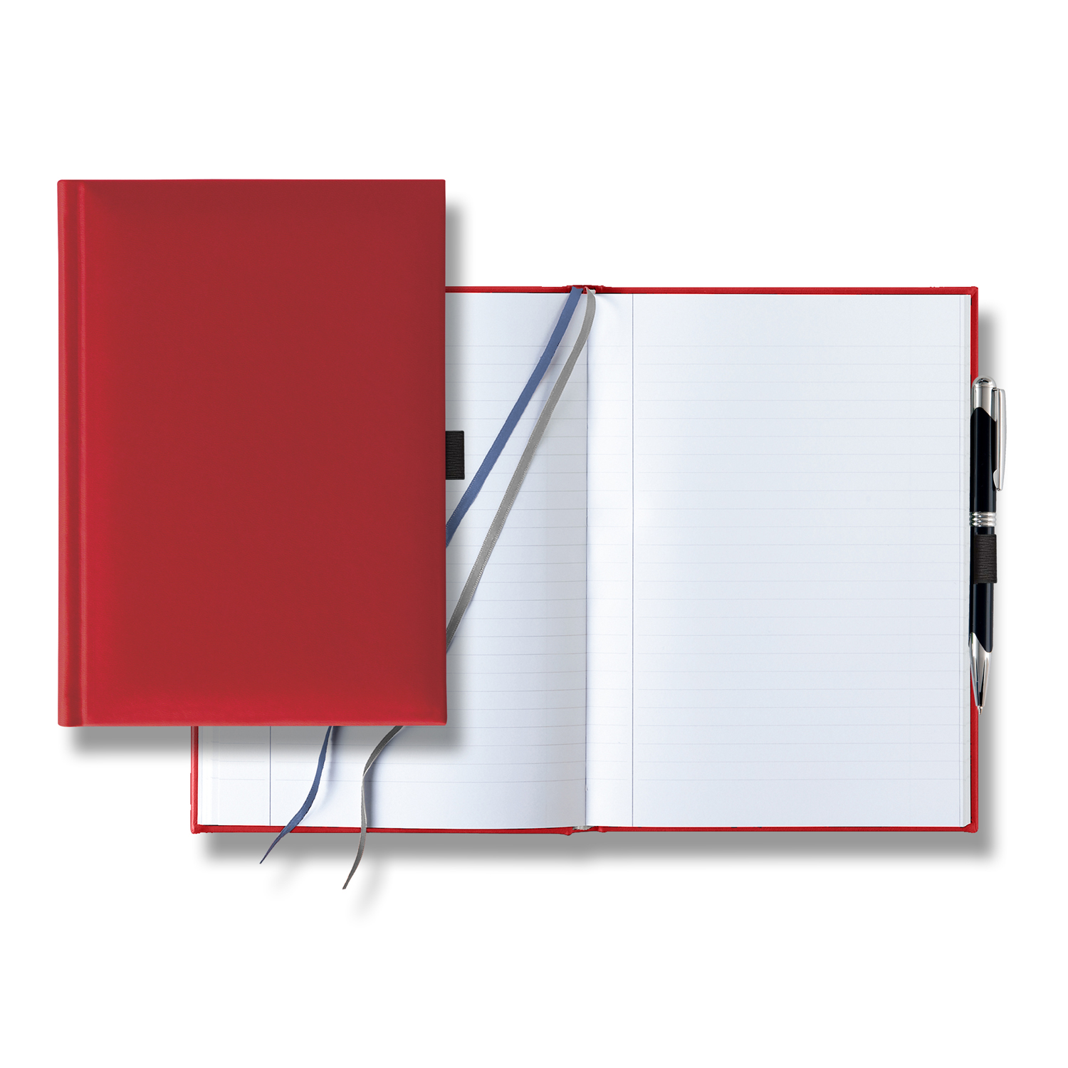 Castelli Tucson  Grande Lined White Page Journal with Pen & Loop 38