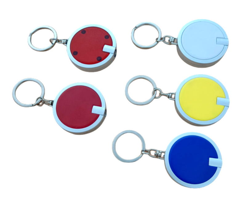 Round LED Light Key Tag 2