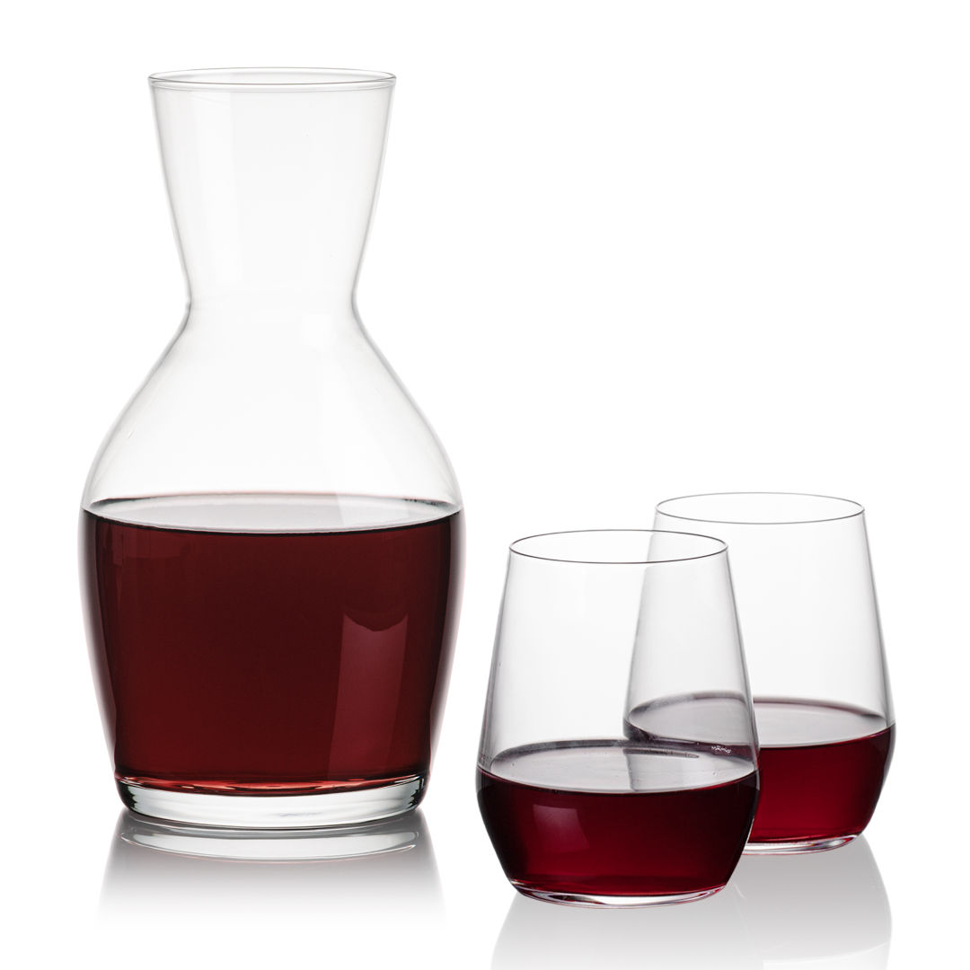 Westwood Carafe & Germain Stemless 4