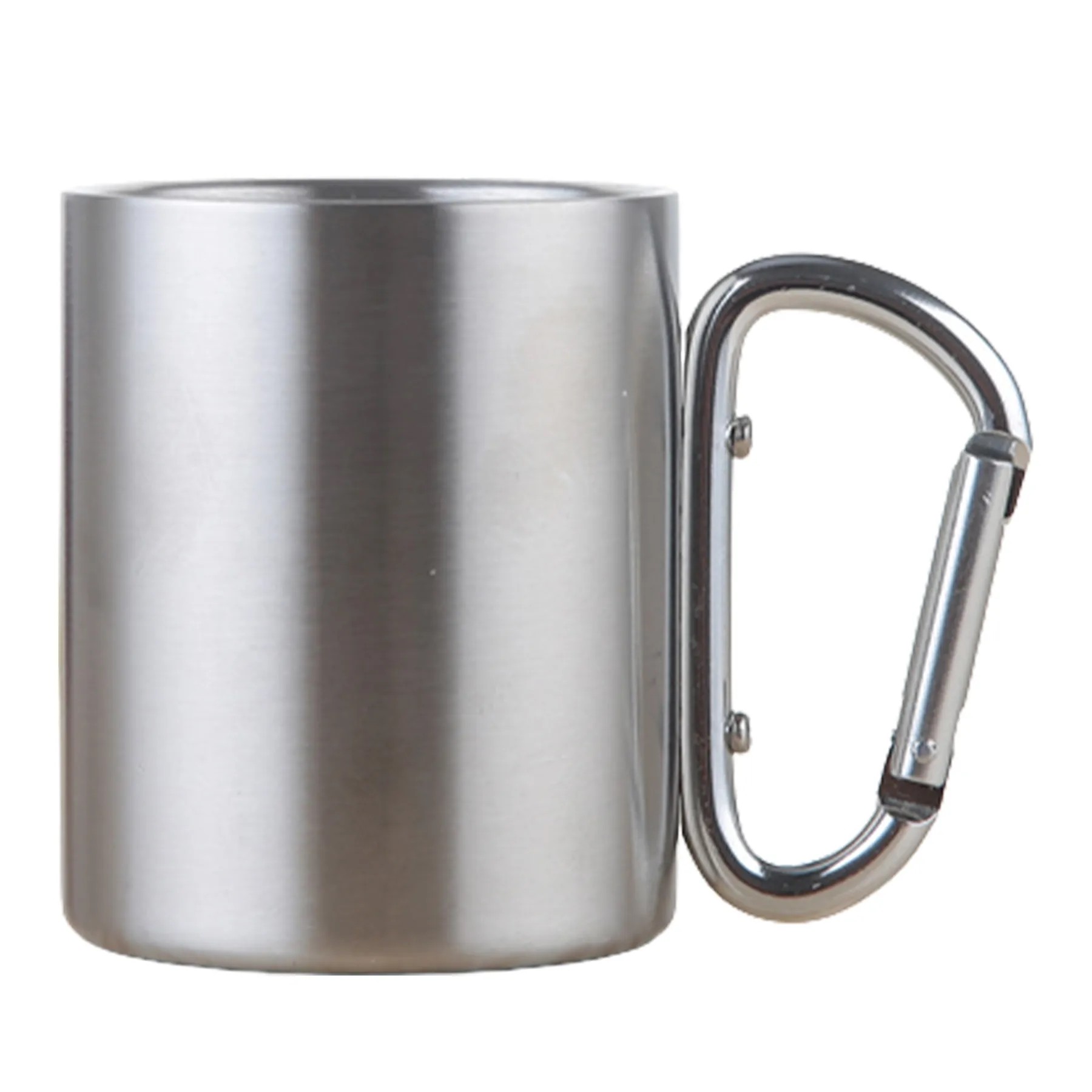 300Ml/10.14Oz Stainless Steel Carabiner Cup 1