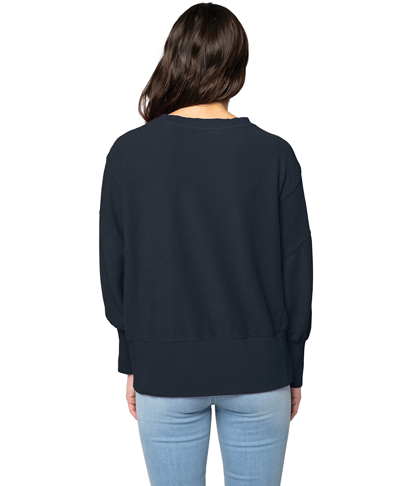 Women's Camden Spliced Crew Neck Sweatshirt 30