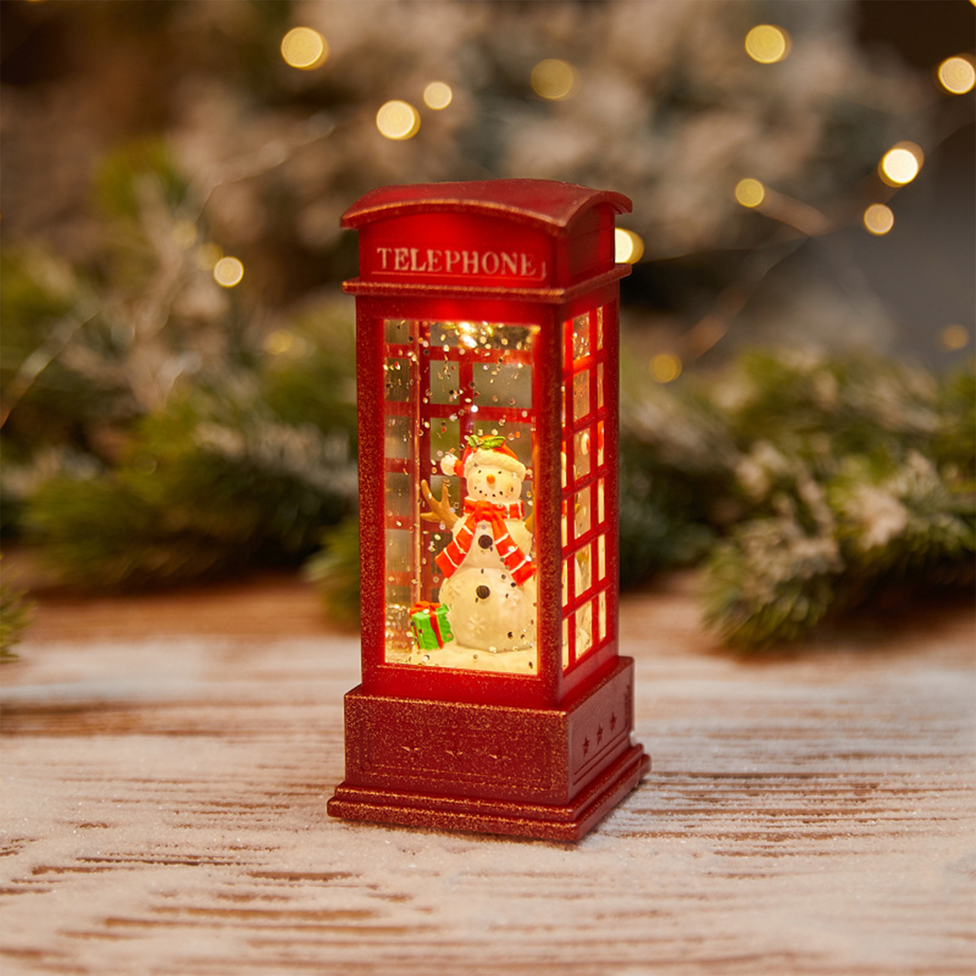 Christmas LED Water-Filled Decorative Lantern 10