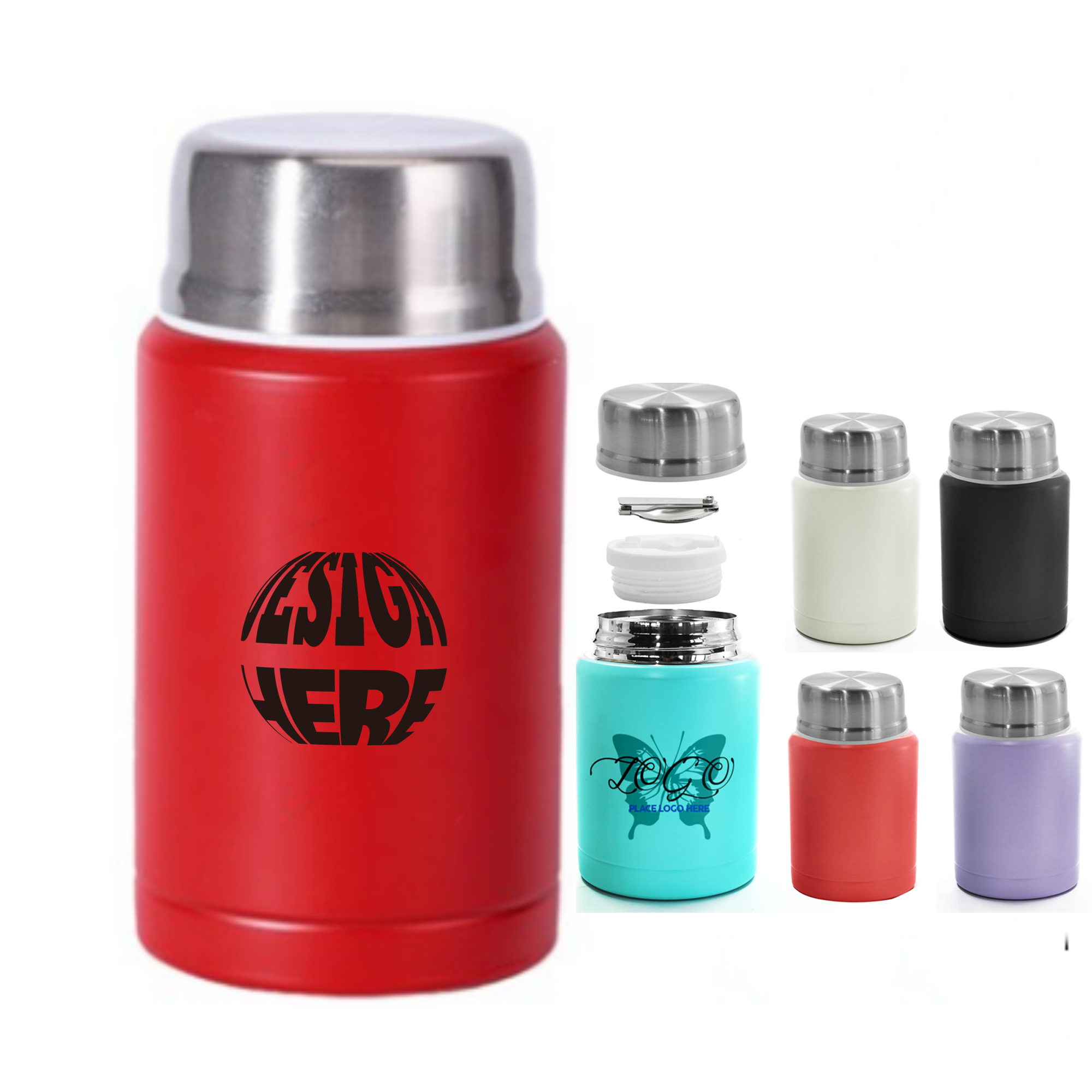 16.9 Oz 304 Stainless Steel Double-Layer Vacuum Insulated Cups 1