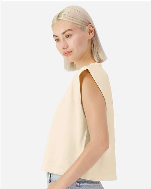 Women's Heavyweight Cotton Garment-Dyed Muscle Tee - 307GD 25