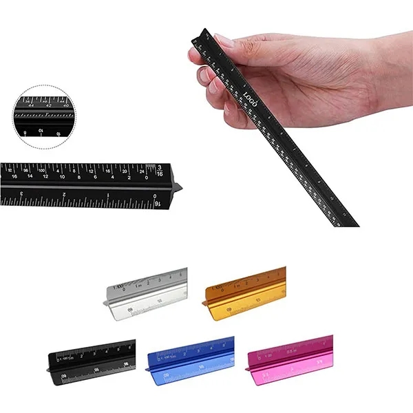 12" Architectural Scale Ruler 2