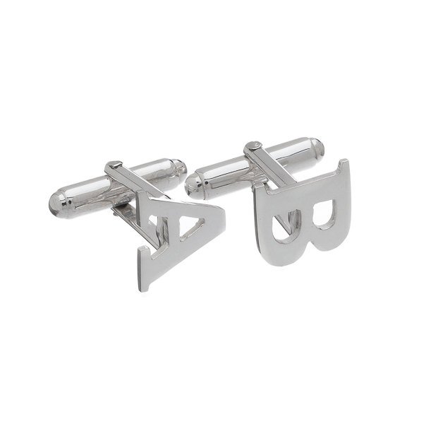 Alphabet Letters Cuff Links 4
