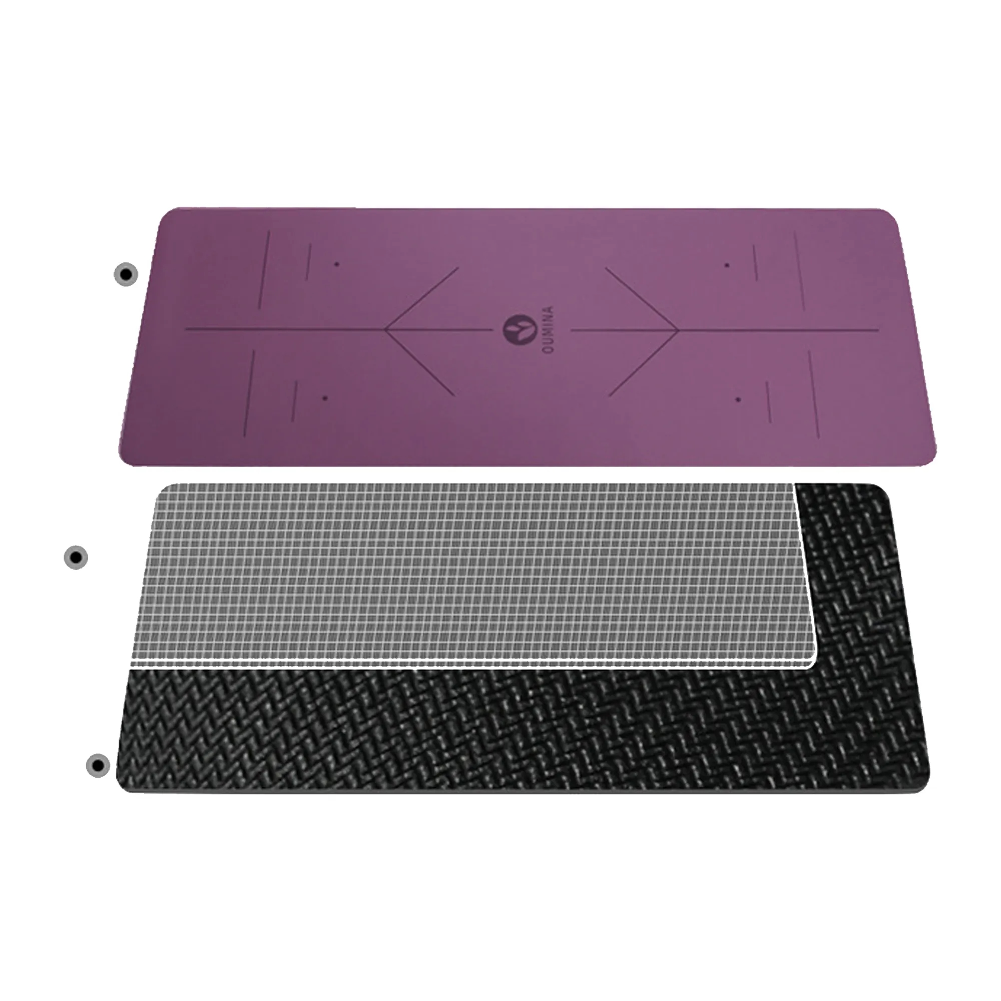Pu Rubber Non-Slip Yoga Mat 3