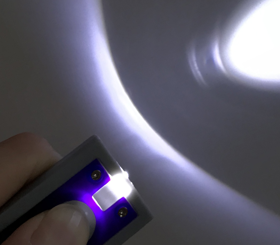 Mini Rectangular LED Flashlight 5