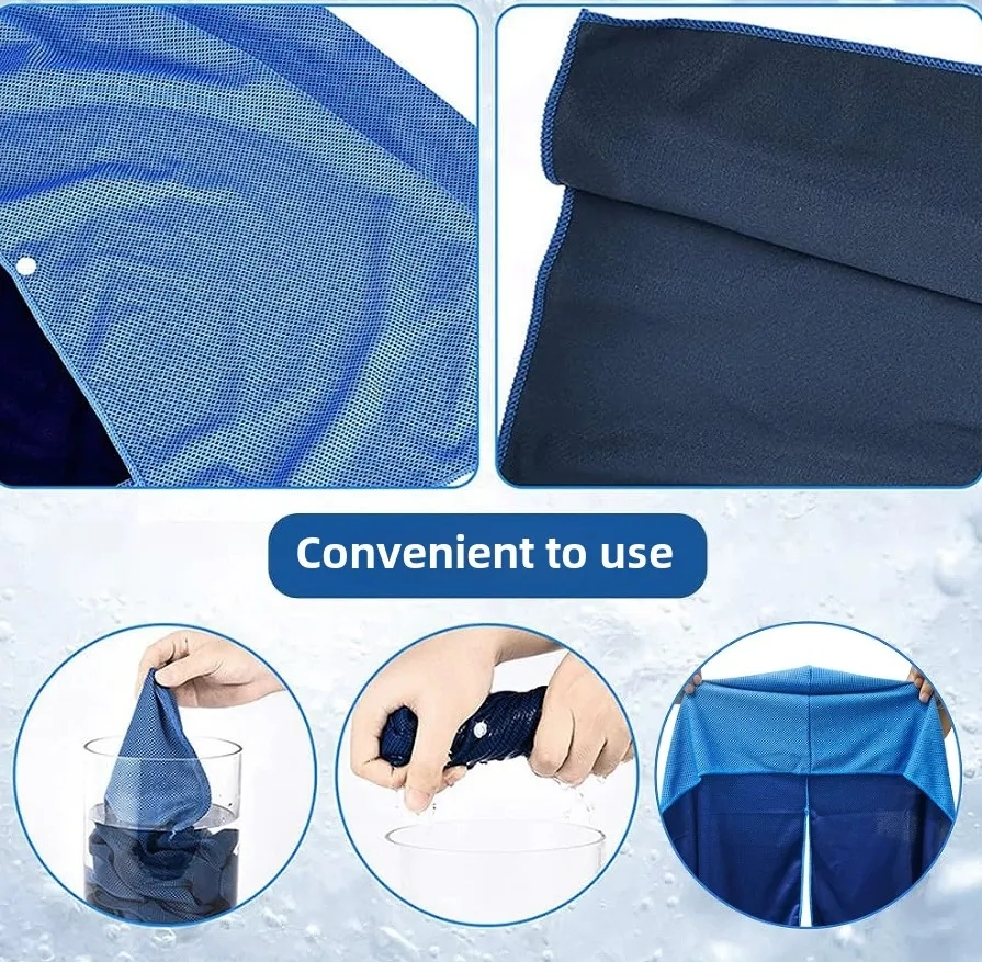 Instant Cooling Neck Wrap Towel for Hot Yoga & Workouts 3