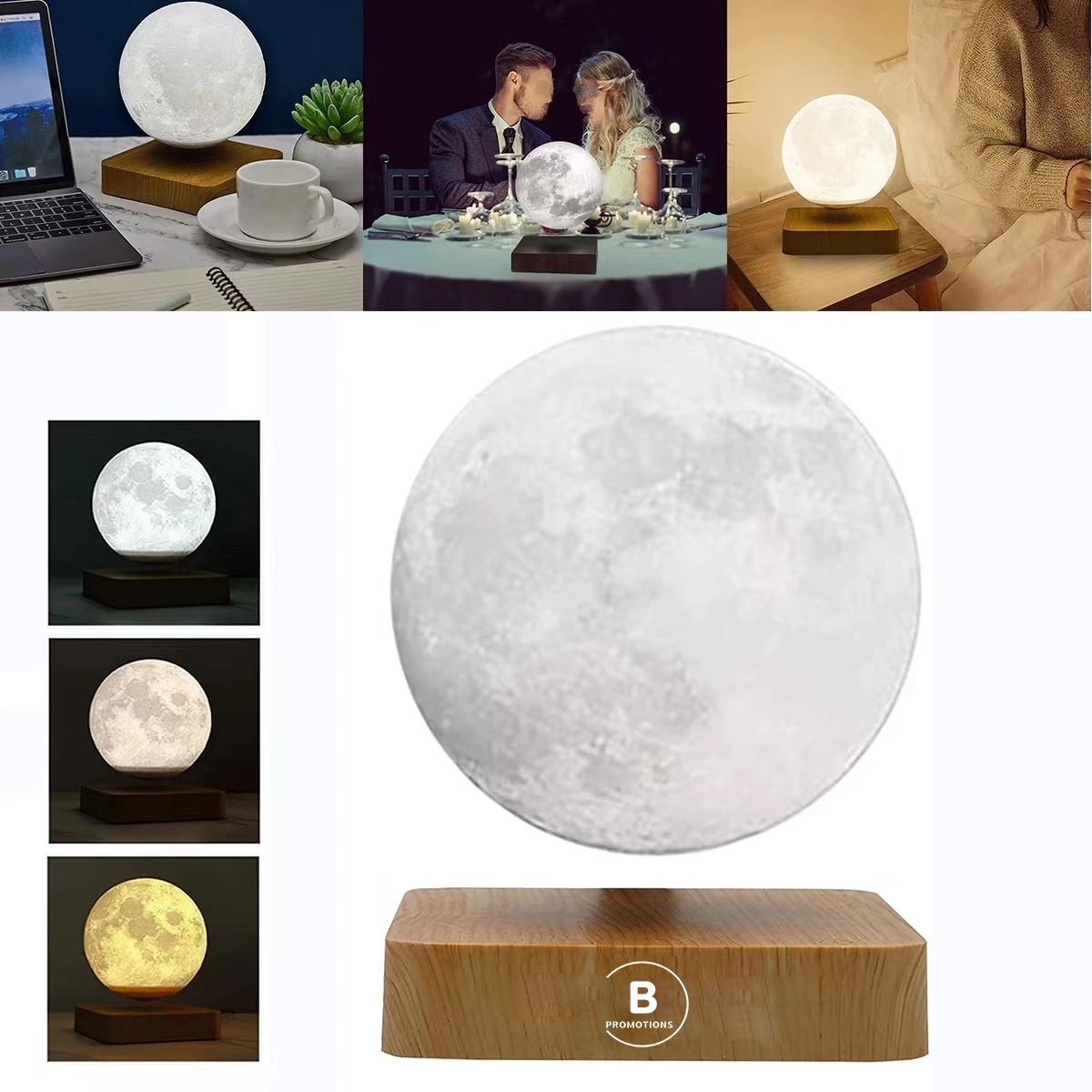 Magnetic Levitating Moon Lamp 1