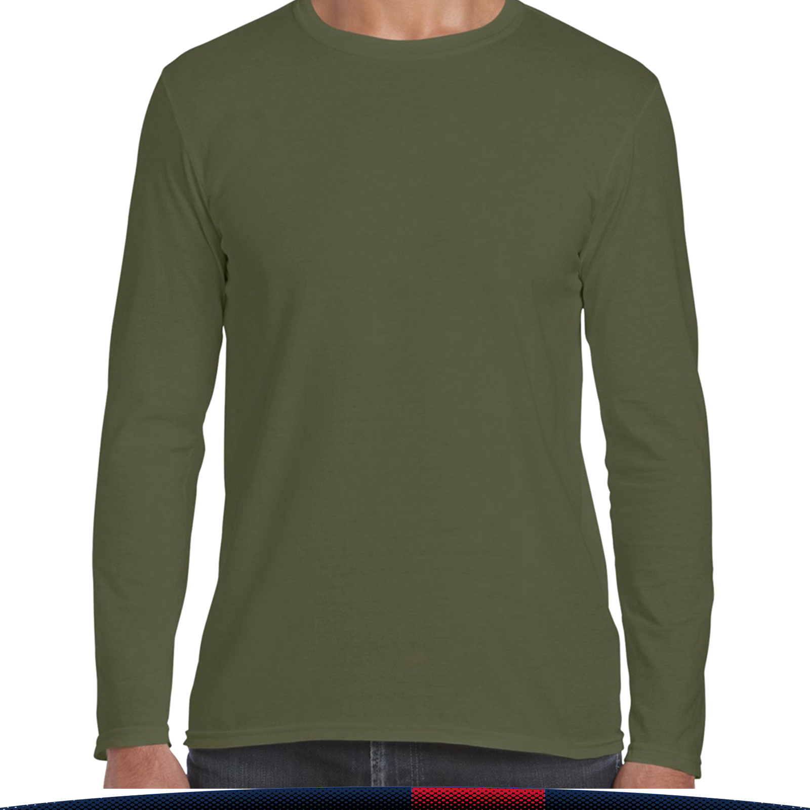 Gildan® 100% Preshrunk Cotton Long Sleeve T-Shirts 14