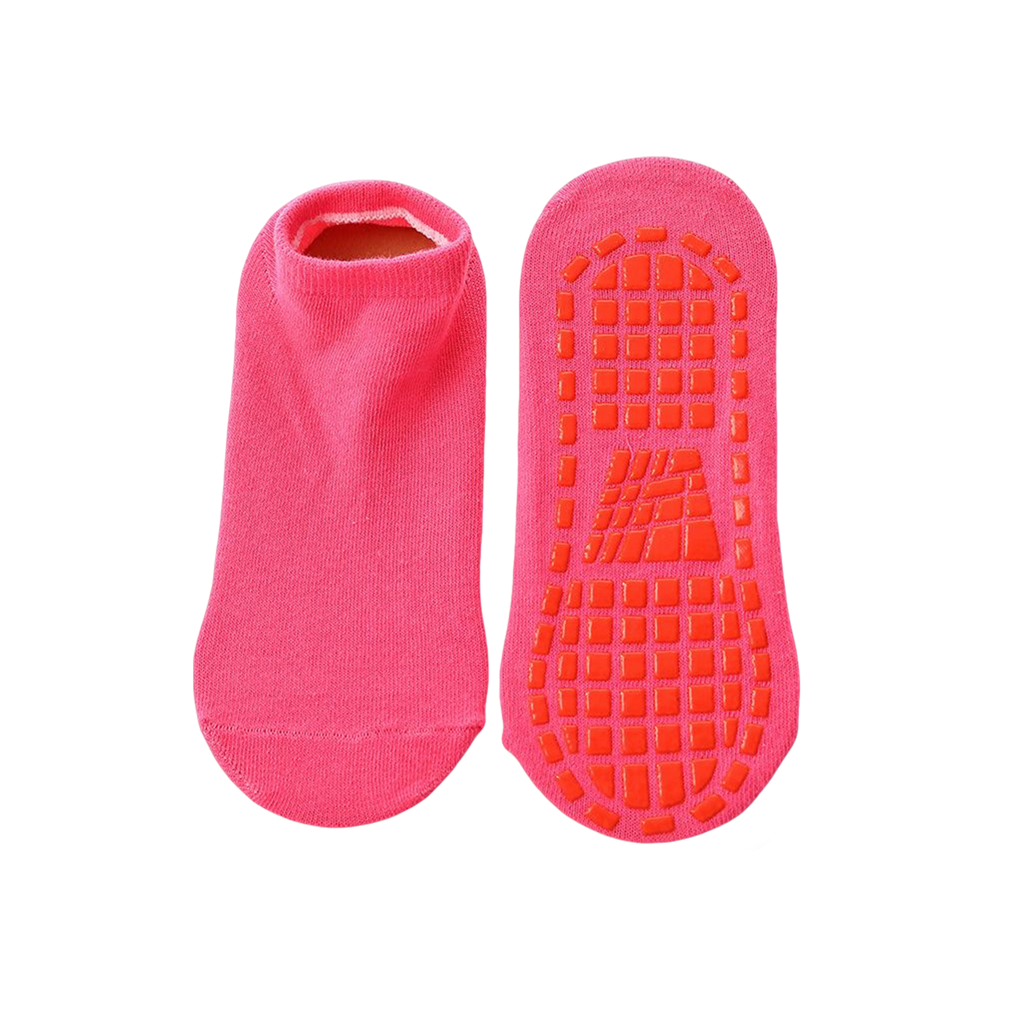 Cotton Grip Trampoline Sock With Anti Slip Sole 9" Length 11