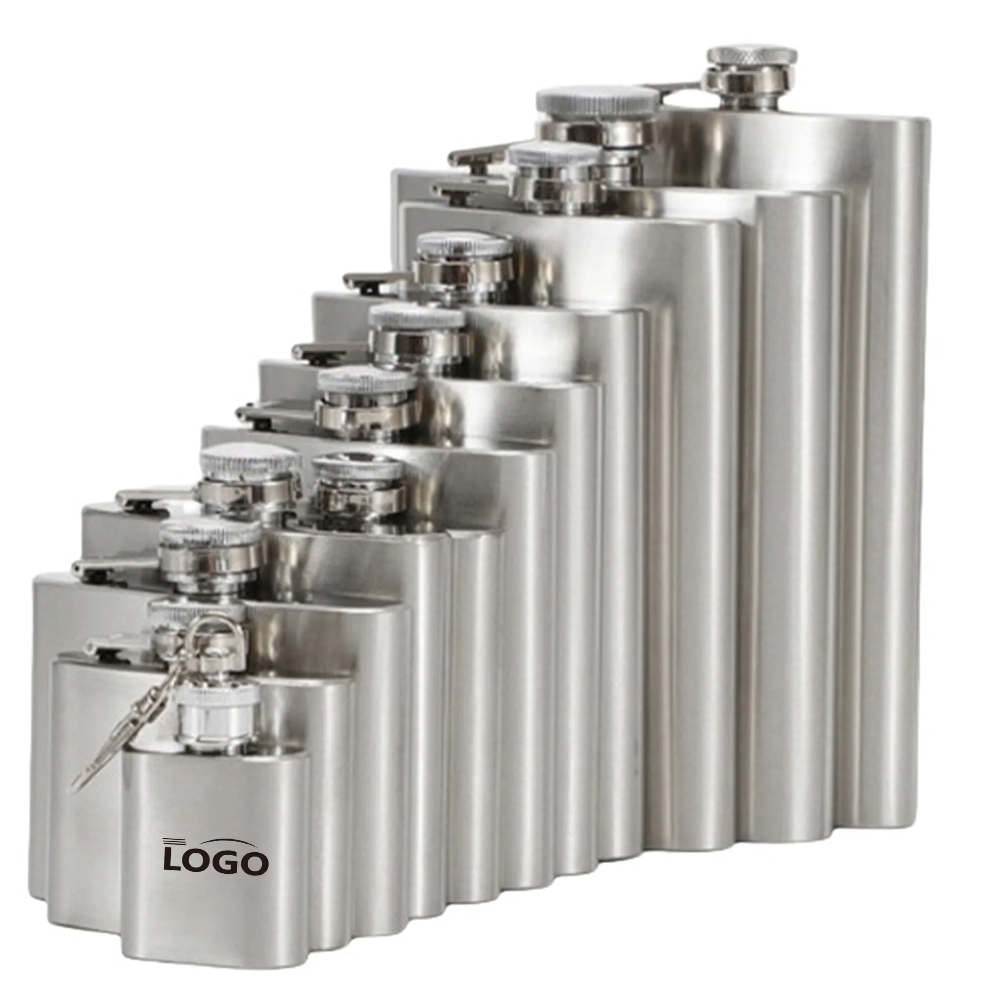 Stainless Steel Hip Flask 6 oz