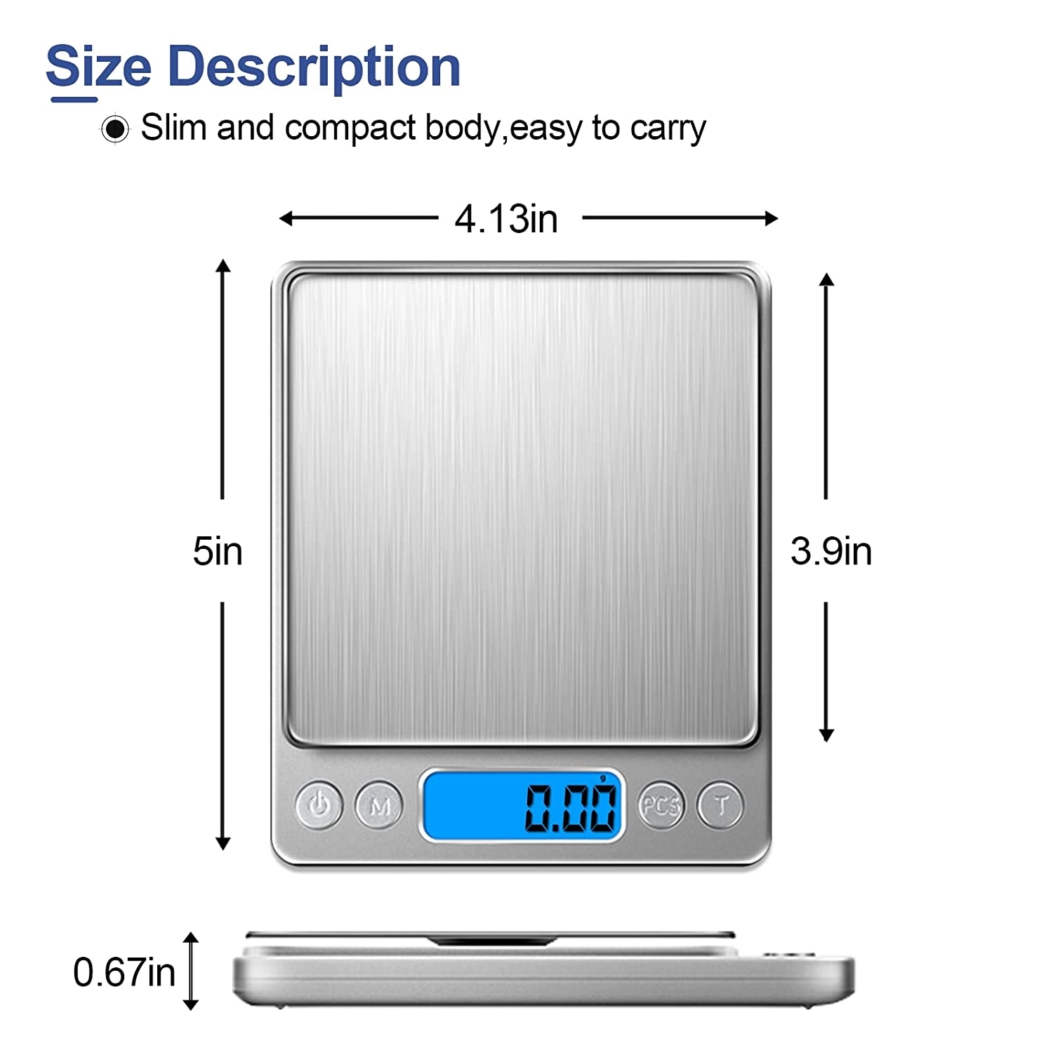 Digital Food Kitchen Scale 3