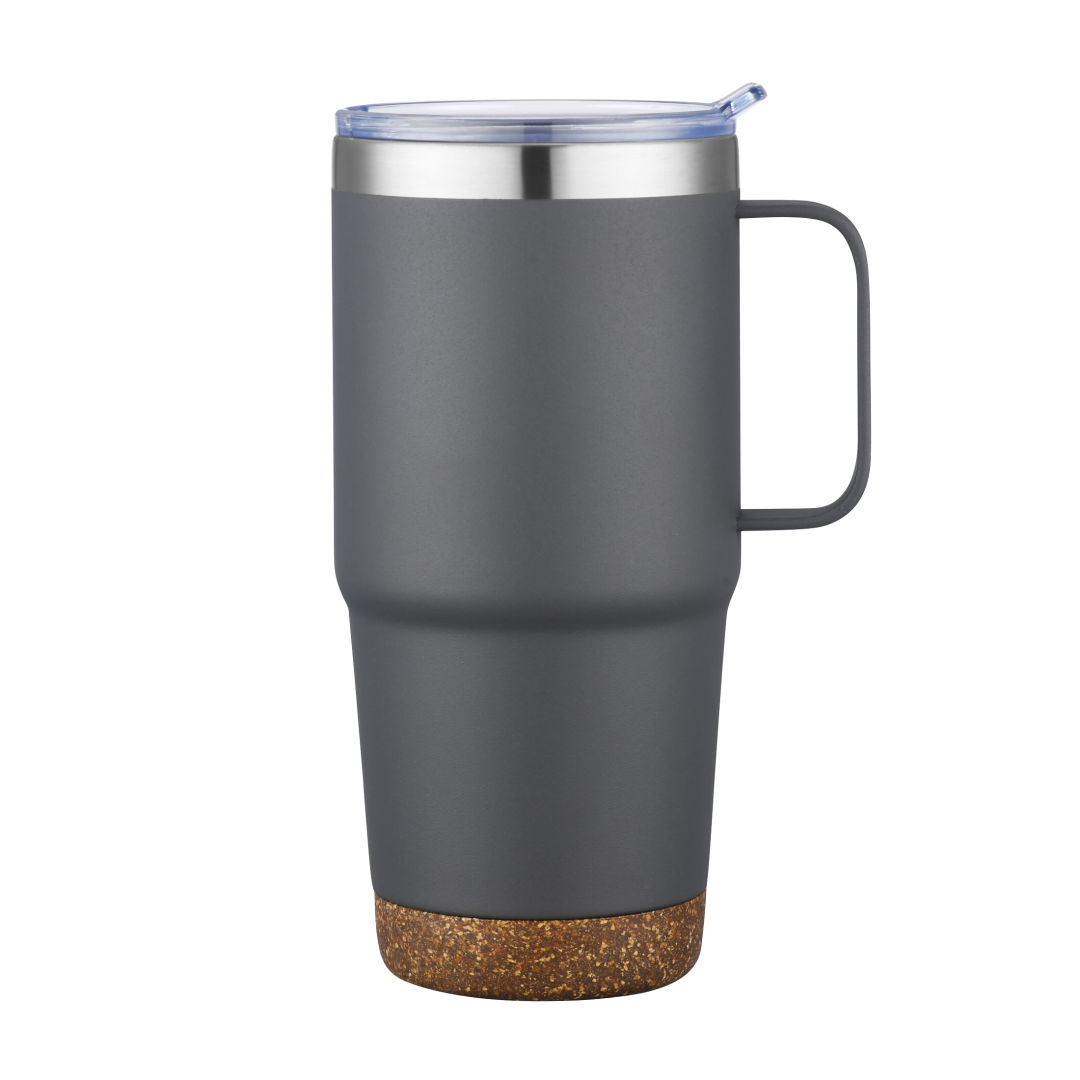 Akira Travel Mug w/Cork Bottom - 24oz 2