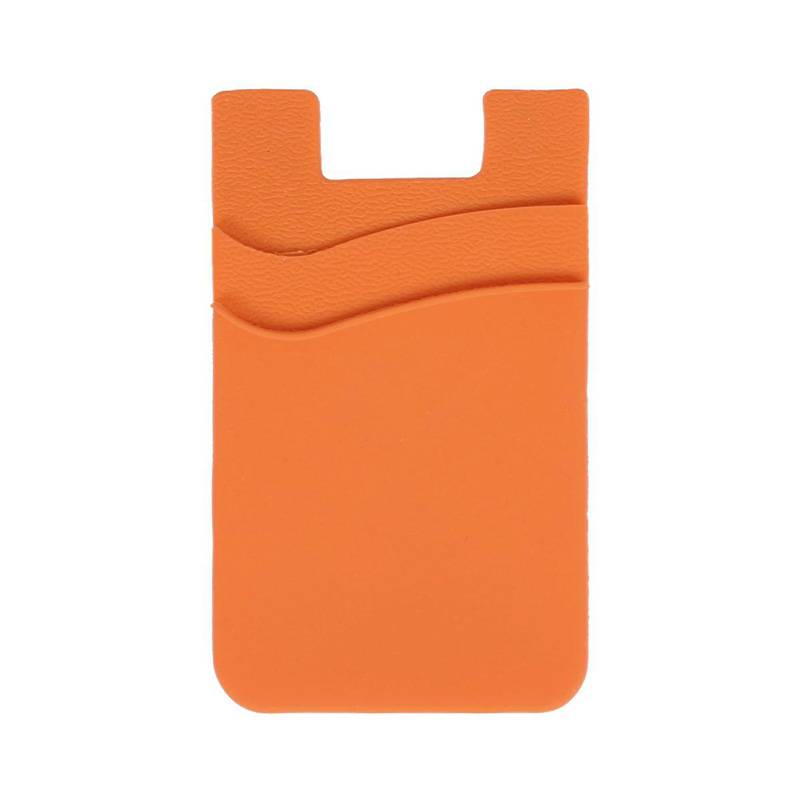 Double Pocket Silicone Phone Wallet 2