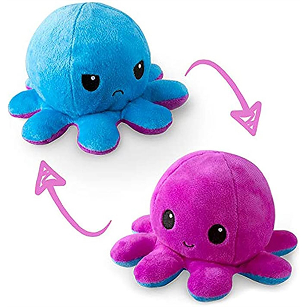 Reversible Octopus Plushie