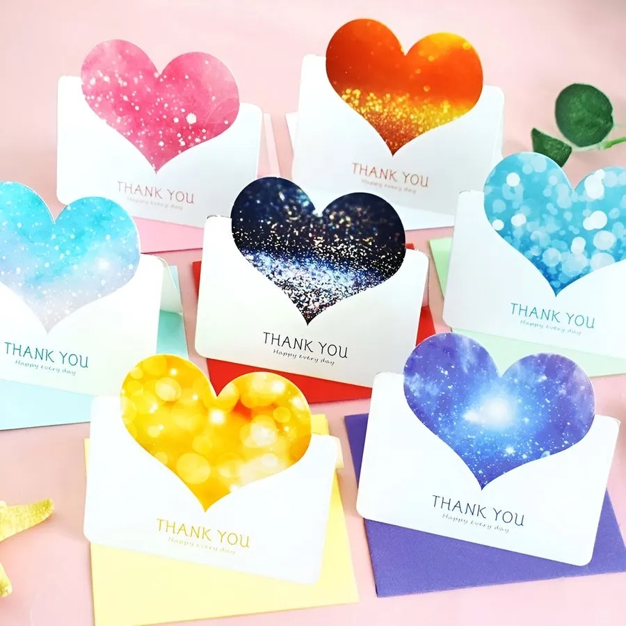 Die Cut Shape Notecards 6