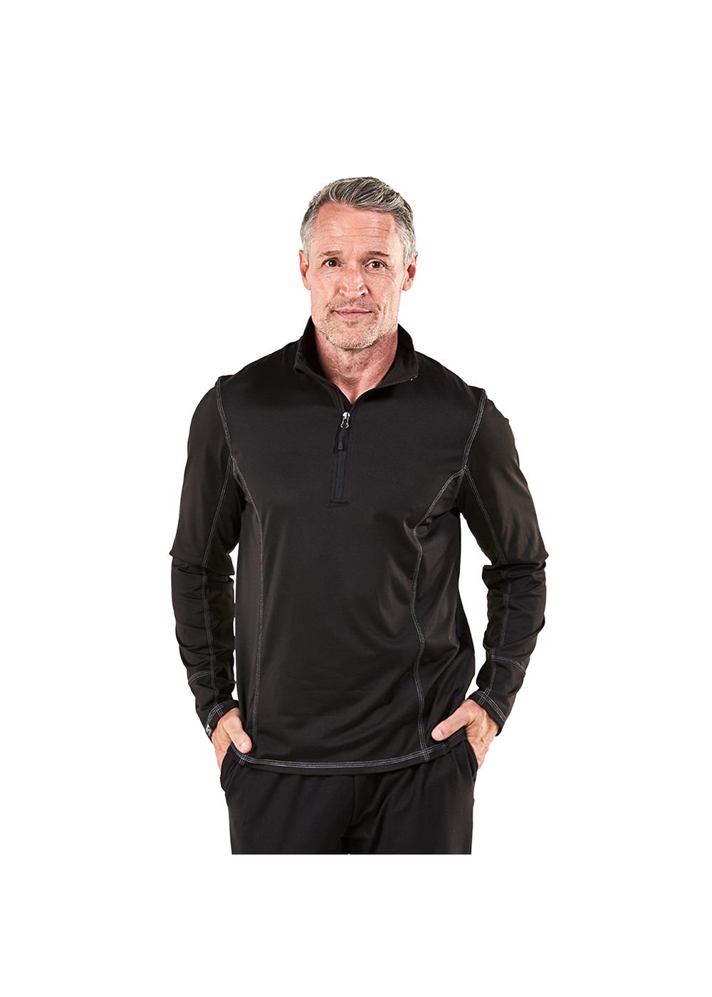Storm Creek Men's Adapter Smart Stretch Quarter Zip 2