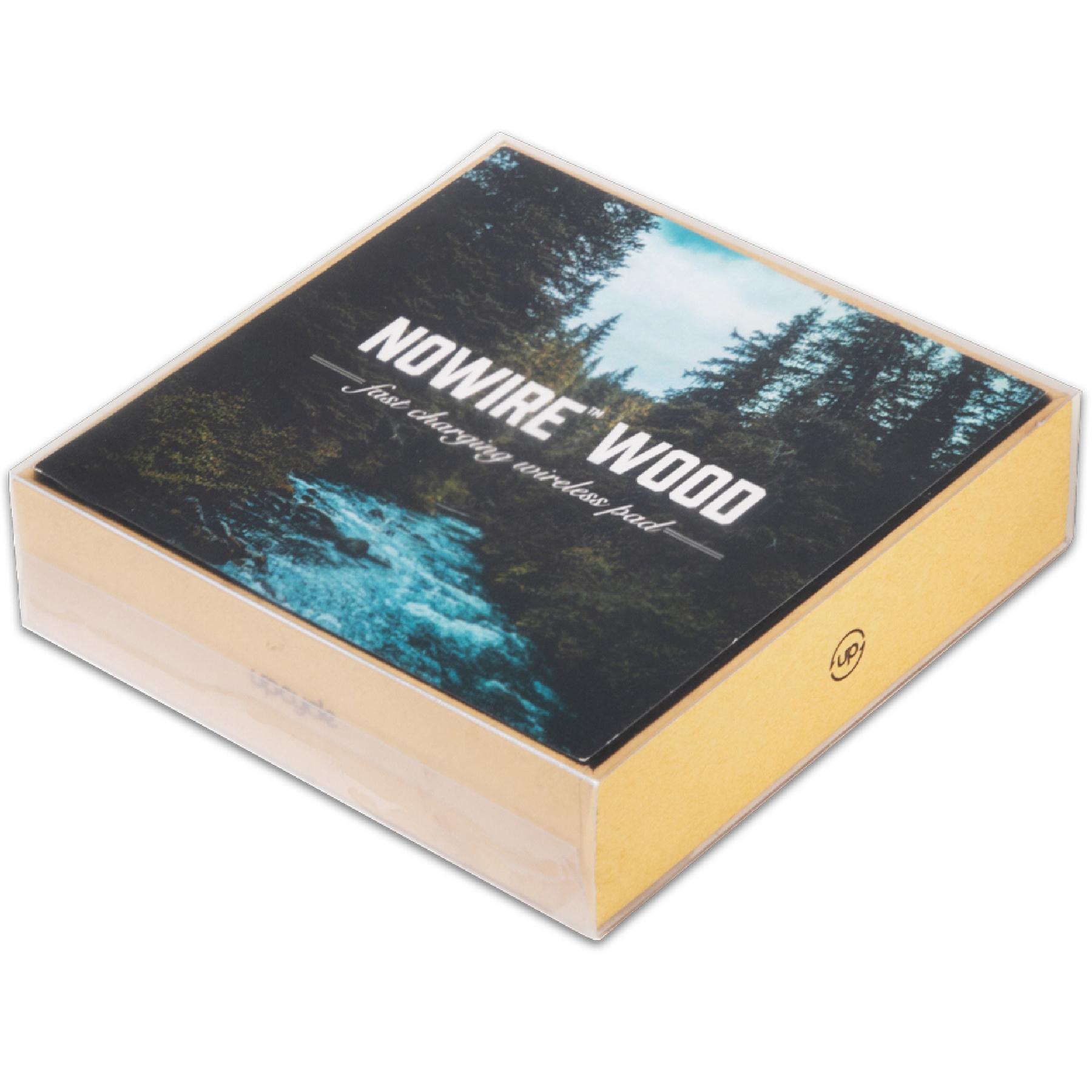 NoWire™ Wood Wireless Charger 2