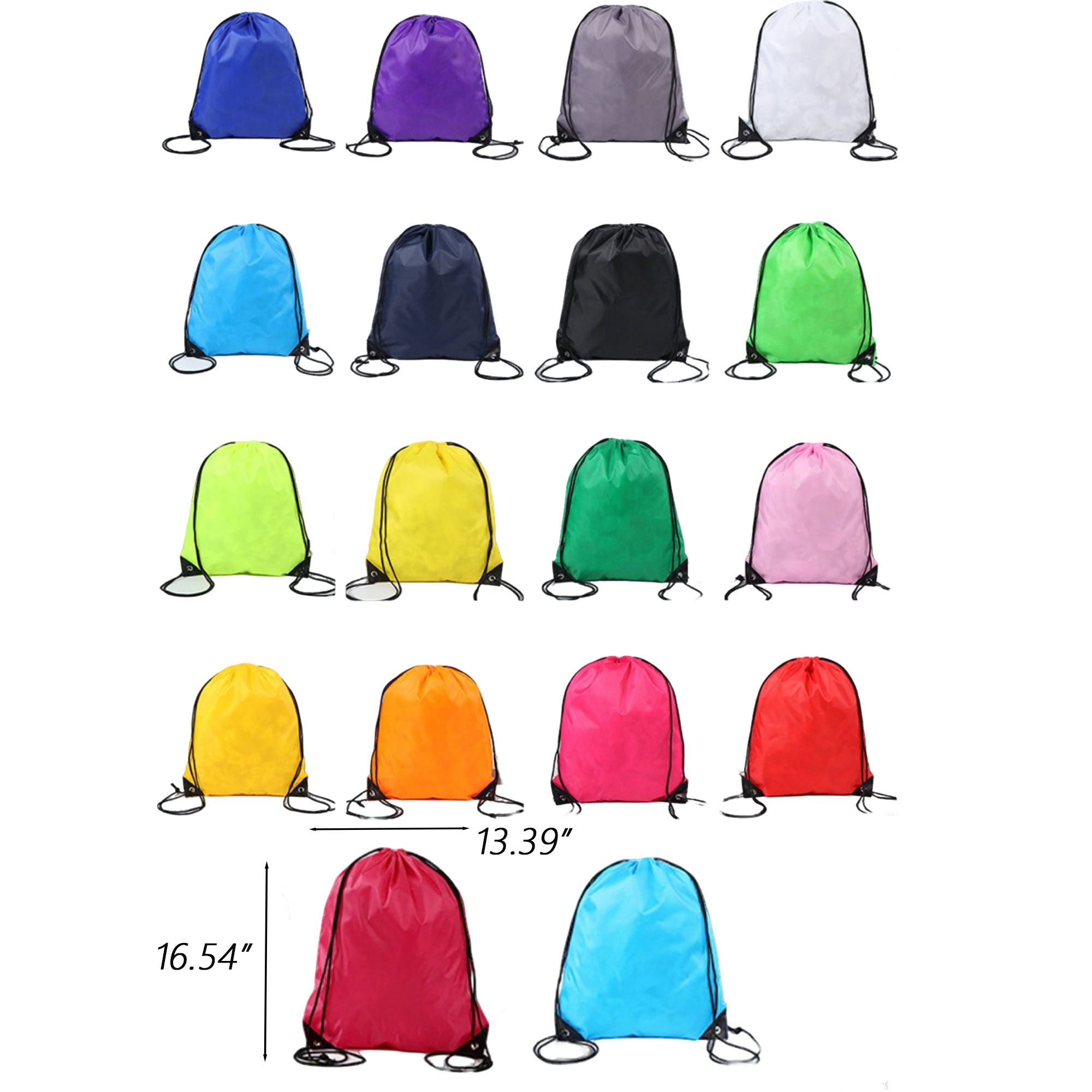 Water-Resistant Drawstring Backpack 2