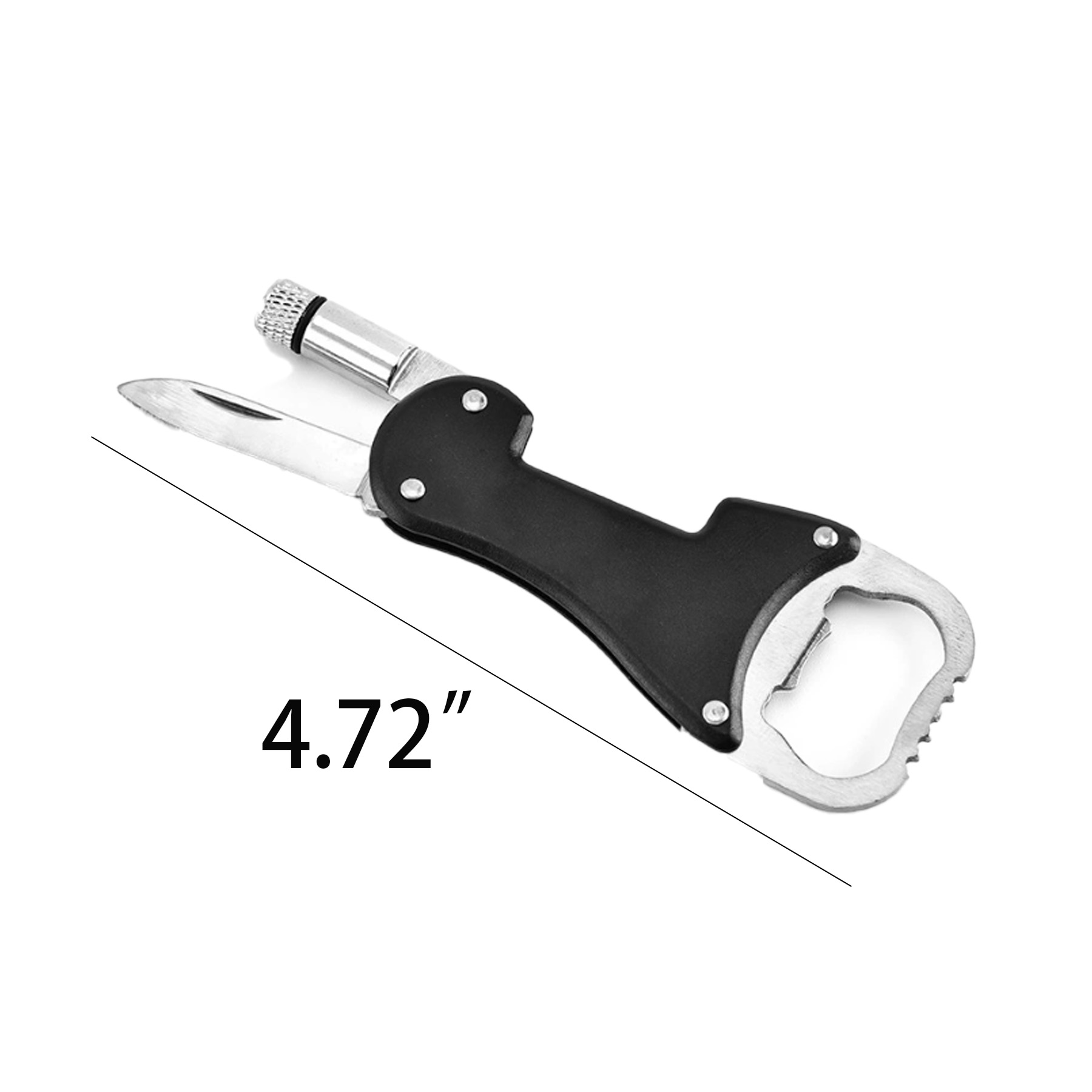 Bottle Opener Folding Knife with LED Light 3