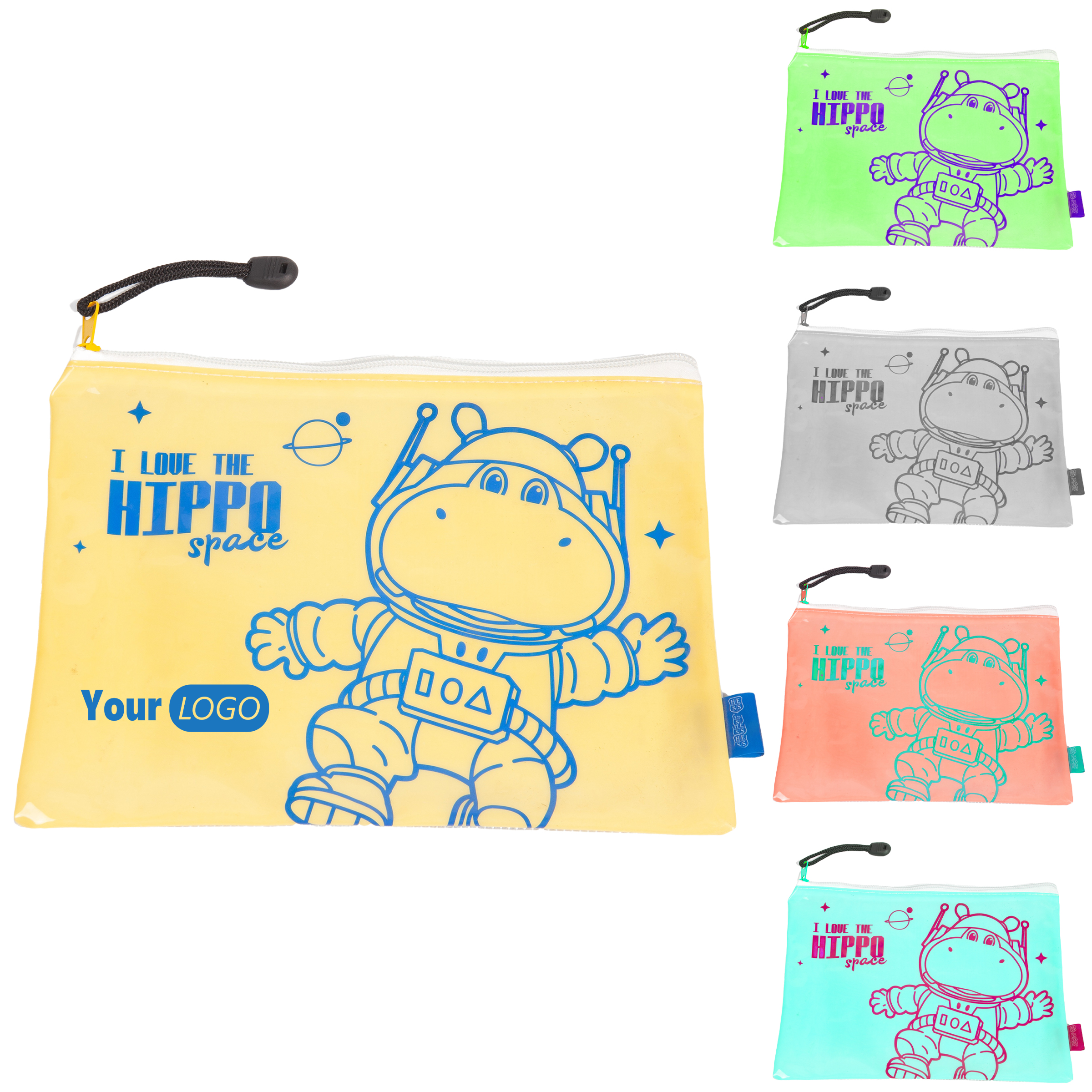 Polyester Personalized Zipper Pouch 6