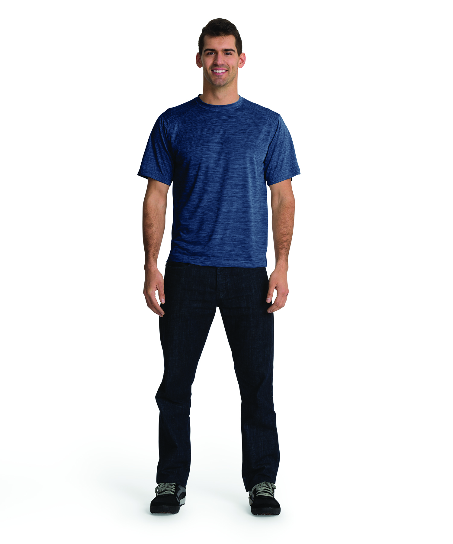 Men's Space Dye Performance Tee 18