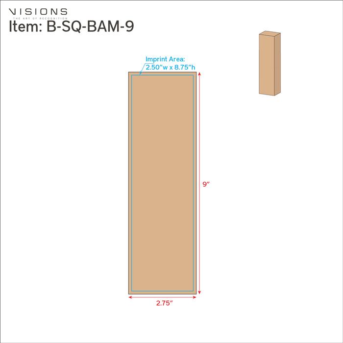 Square Bamboo 19