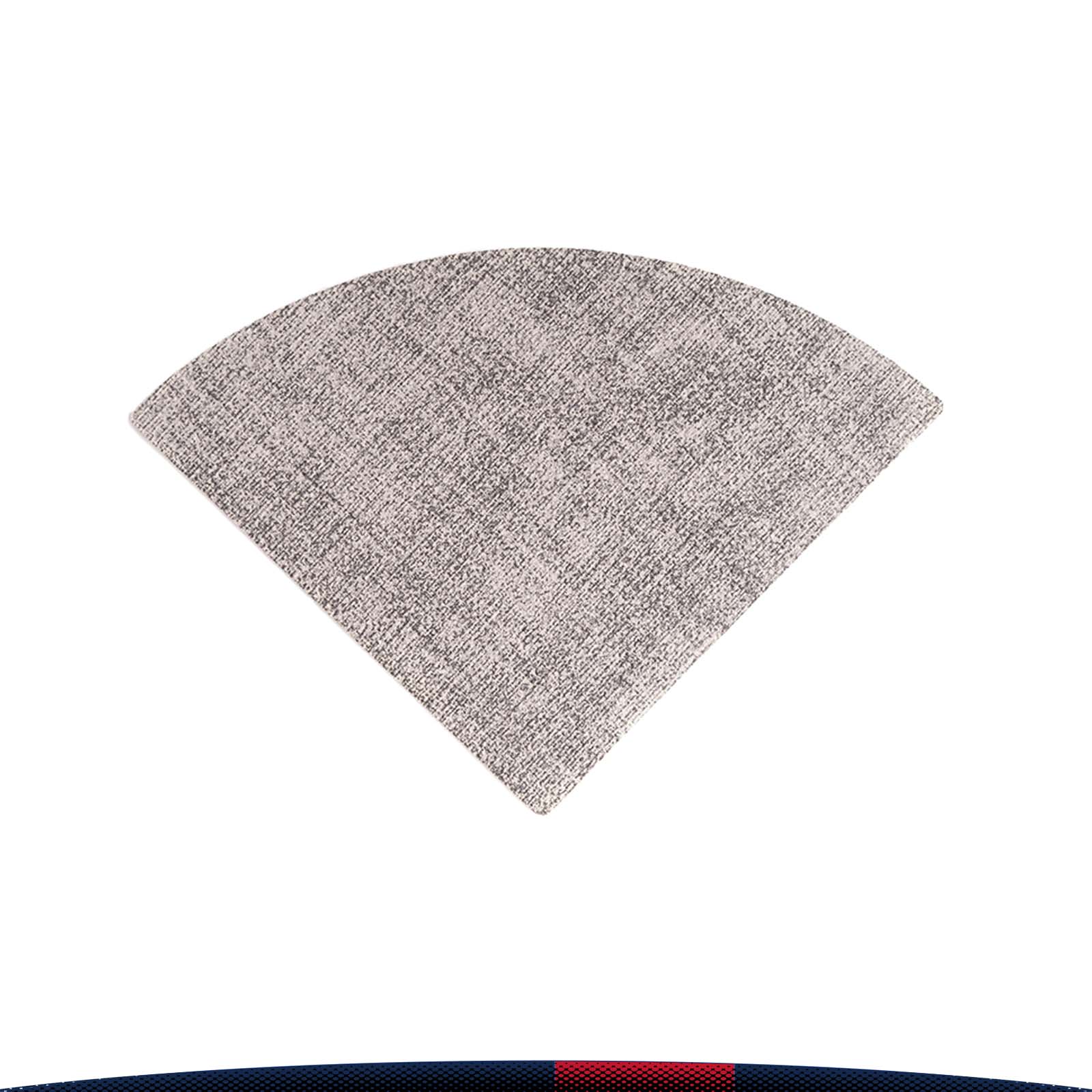 Fan-Shaped Woven PU Leather Coaster 4