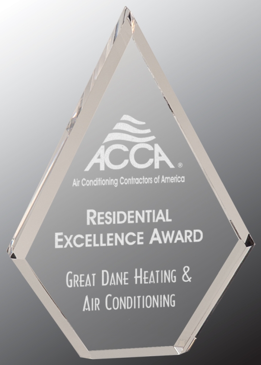 Regis Diamond Acrylic Award 4