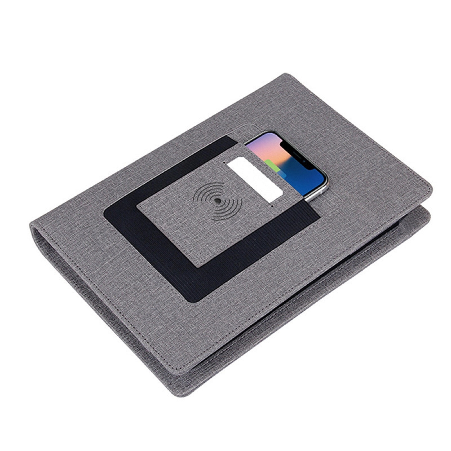 Diary Notebook with Power Bank and Wireless Charger 2