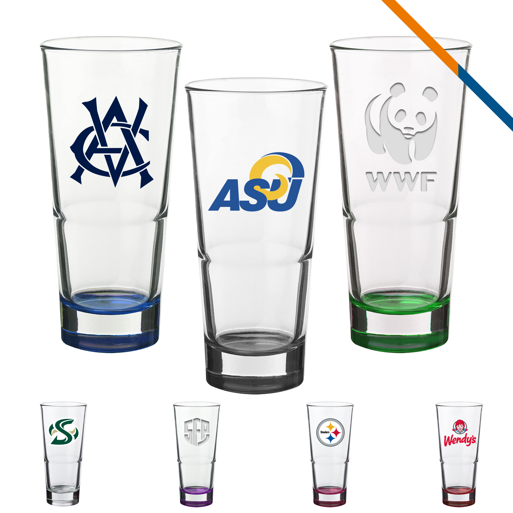 Sheila Highball Glasses - 15 OZ. 8
