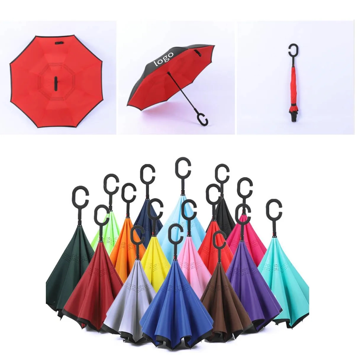 Rush Service Reversible Inverted Umbrella 2