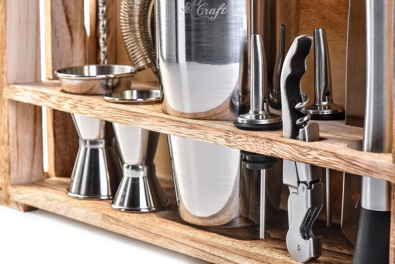 11-Piece Cocktail Bar Set (Stainless Steel) 6