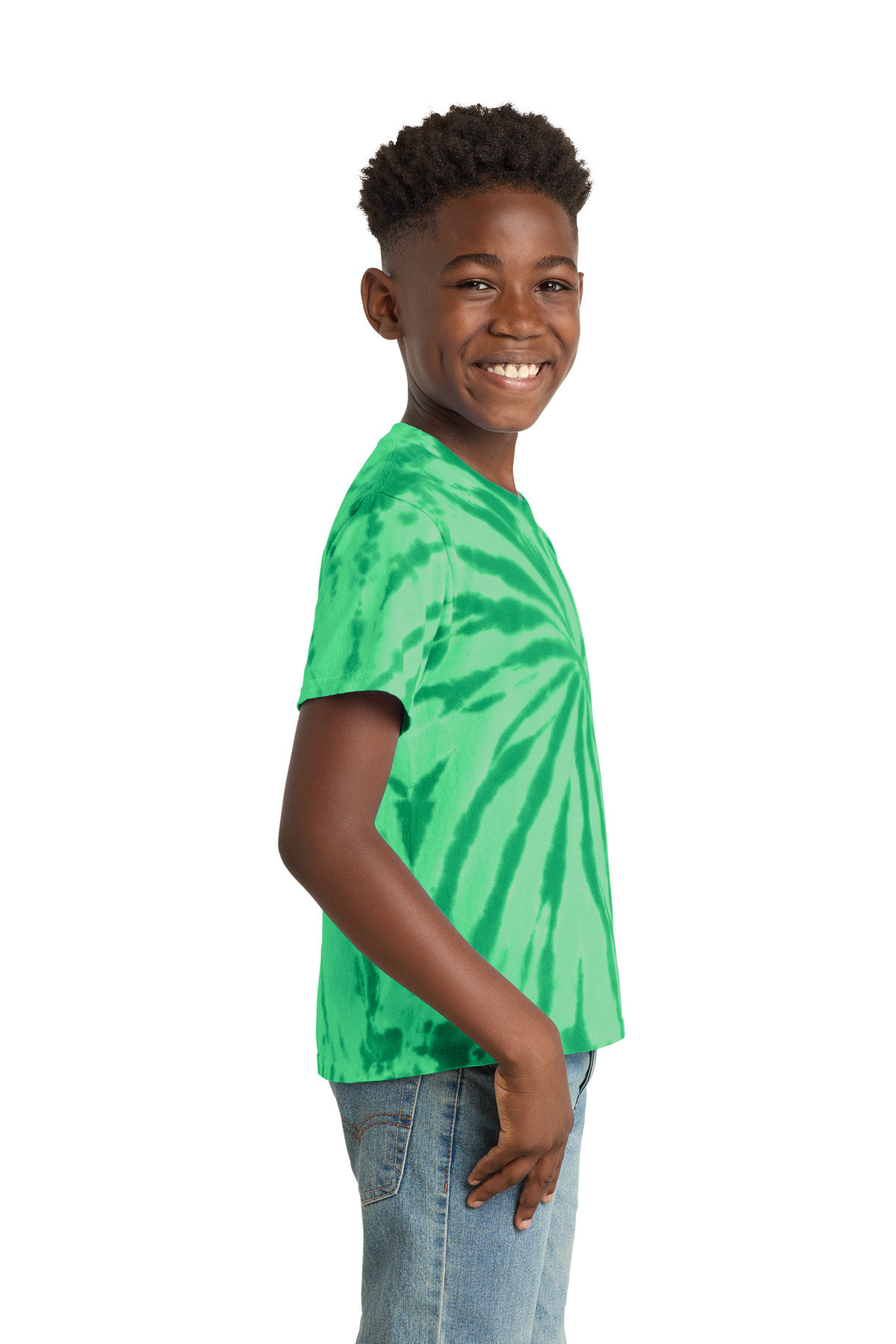 Port & Co Youth Tie-Dye Tee. PC147Y 107
