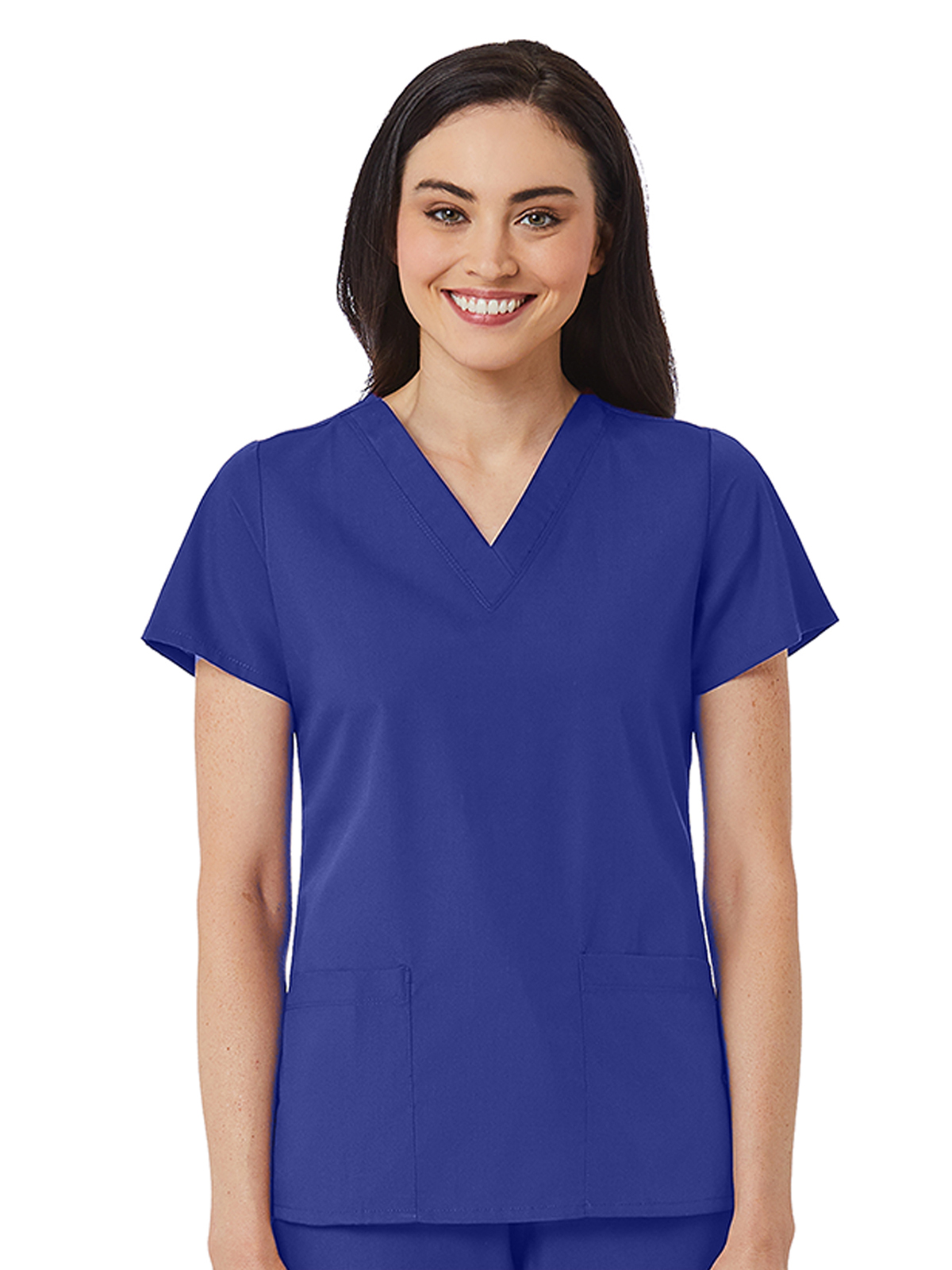 Maevn - Red Panda - Women's V-Neck Two Pocket Top 4