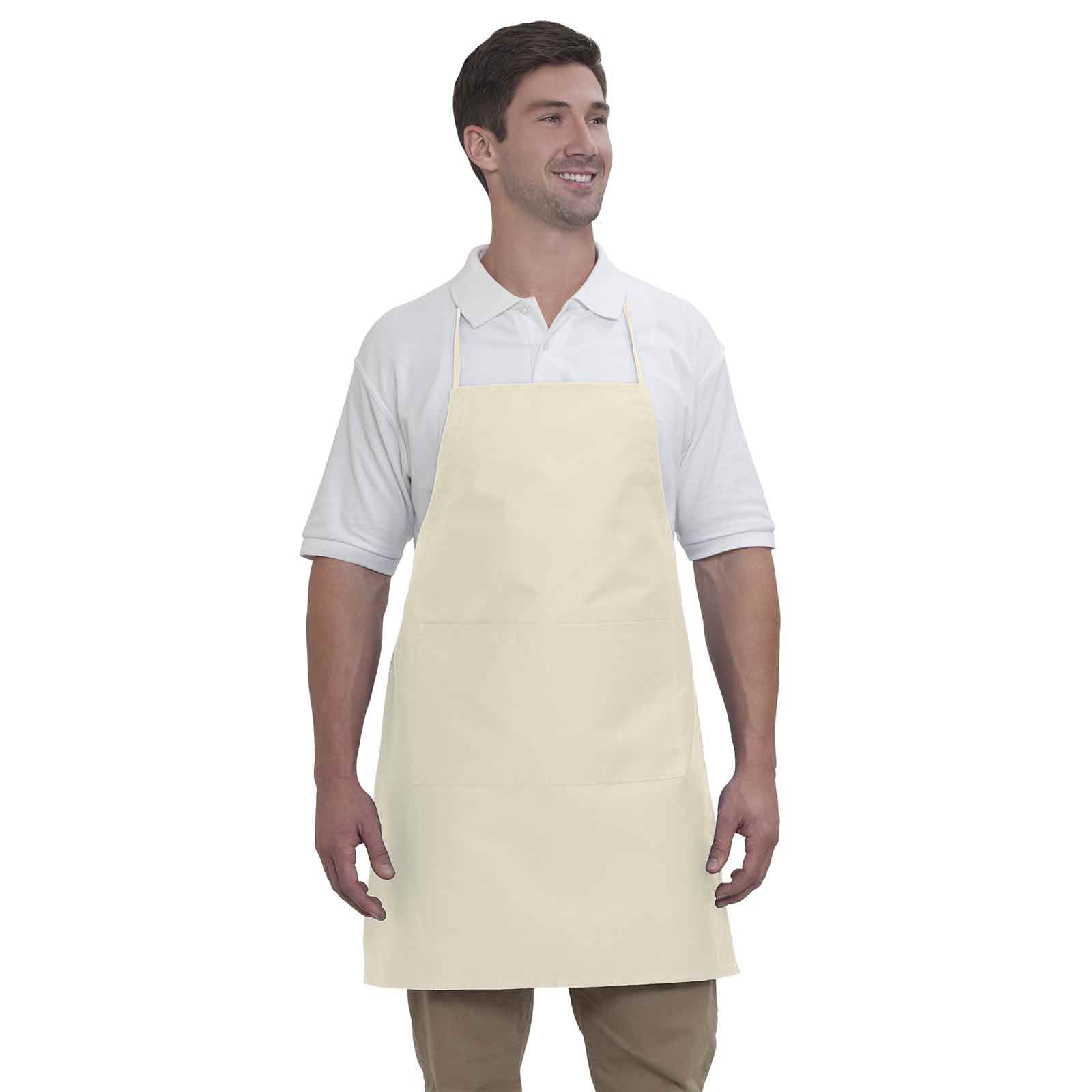 OTTO 2 Pocket Full Length Adjustable Bib Apron 12
