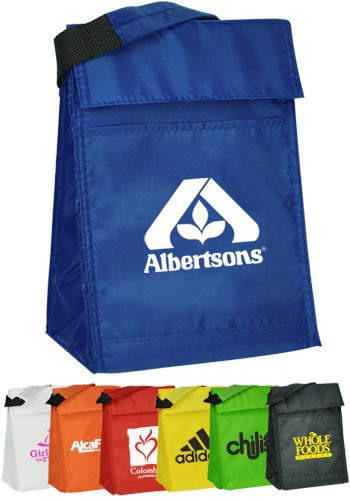 Insulated Lunch Bags - 6" W x 10"H 2