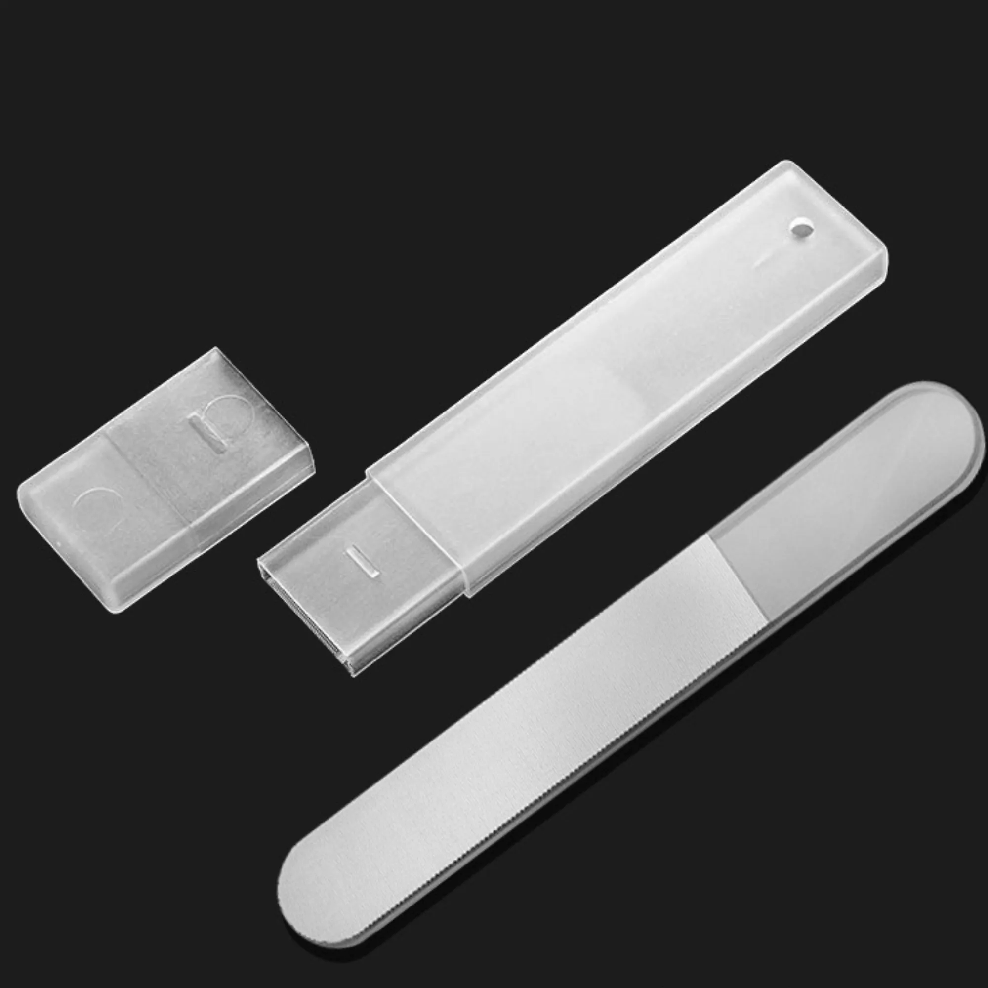 Reusable Glass Nail File Double-Sided Buffer Polisher 4