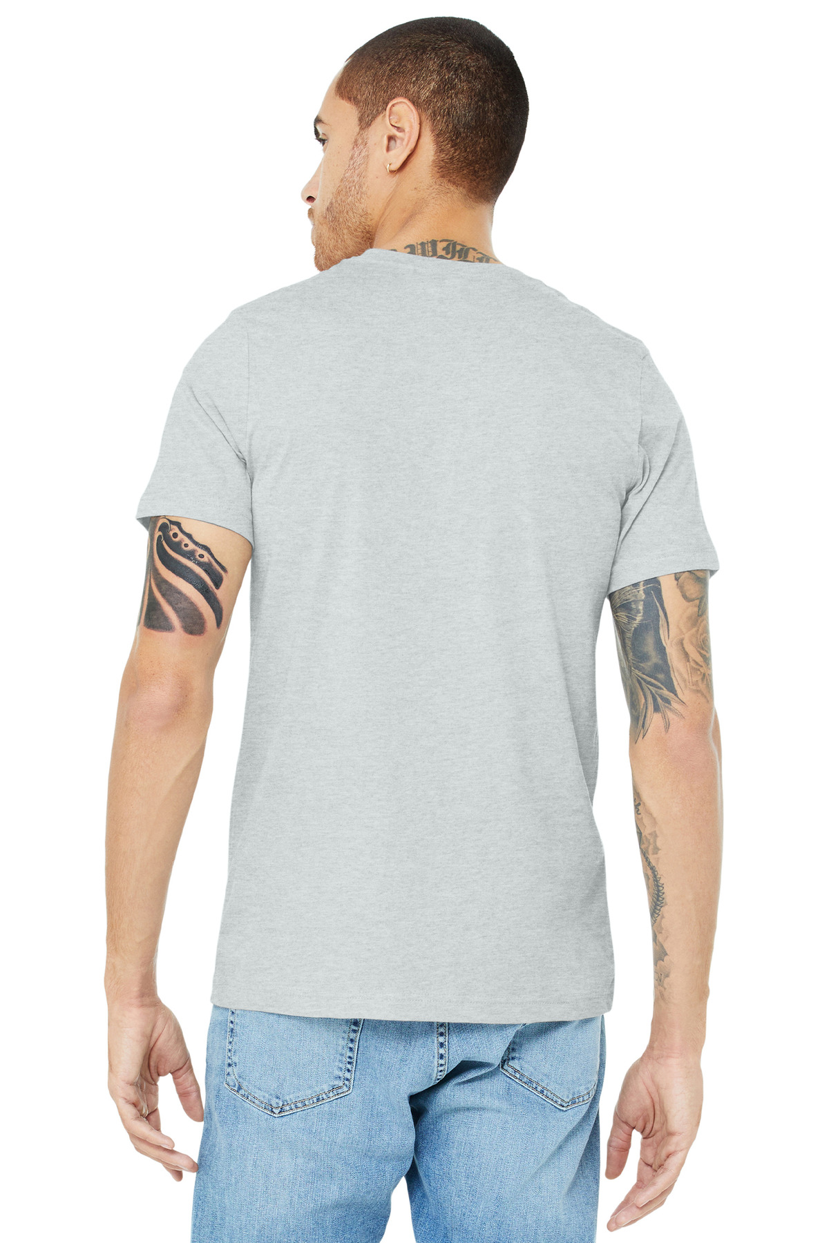 BELLA+CANVAS Unisex Heather CVC Short Sleeve Tee. BC3001CVC 157