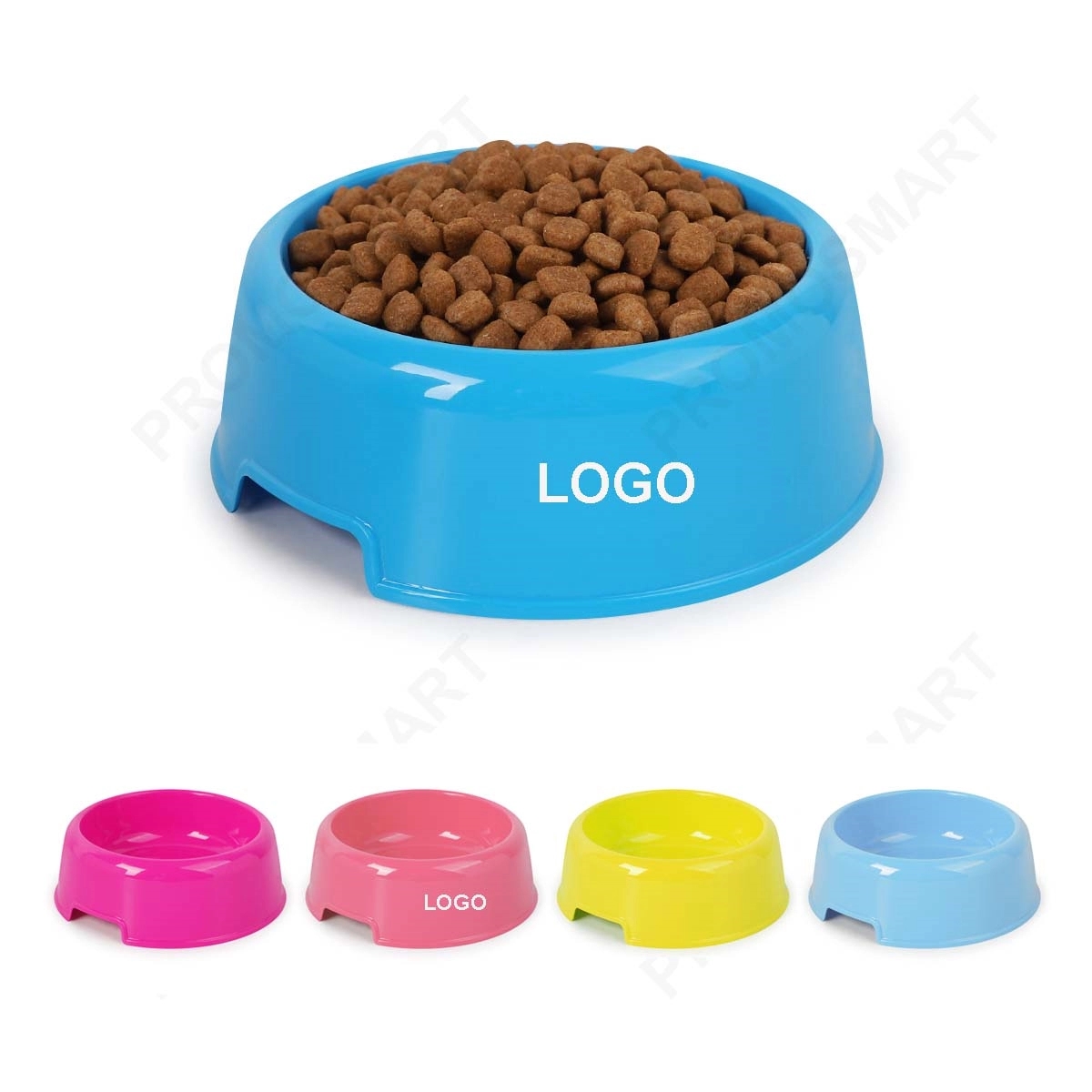 Solid Colors Plastic Pet Bowls 2